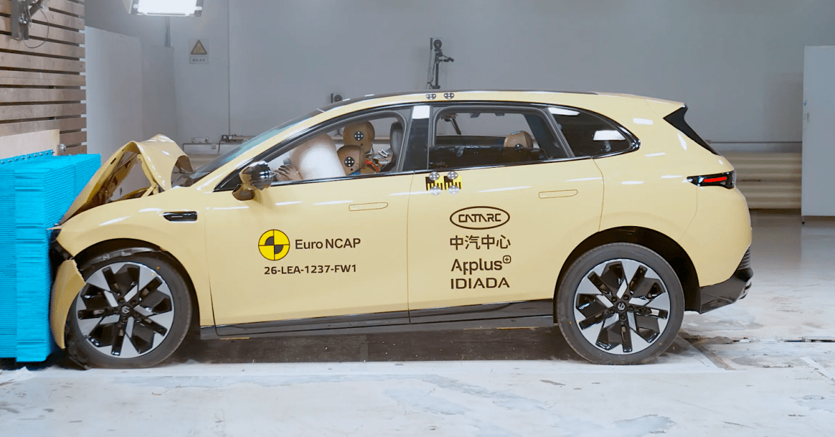 Результаты краш-тестов Euro NCAP для китайских электромобилей
