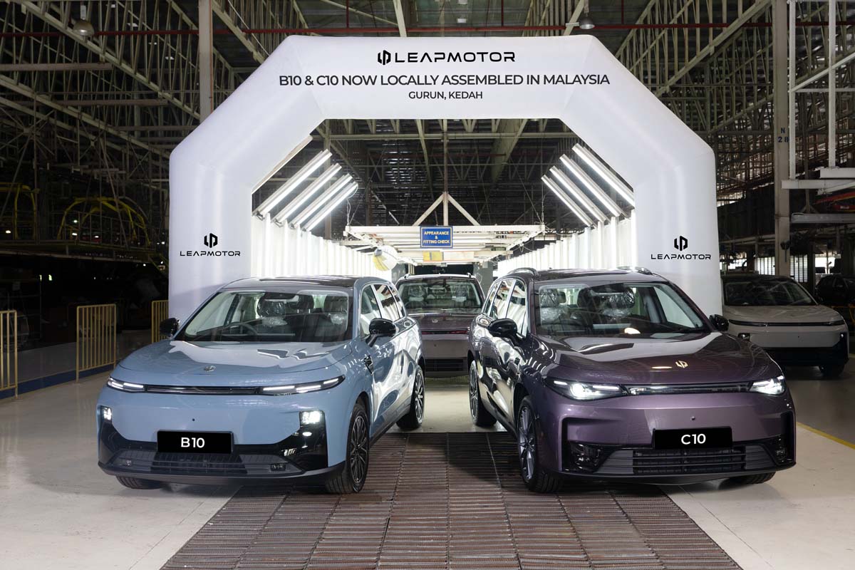 Leapmotor C10 и B10 на заводе Gurun