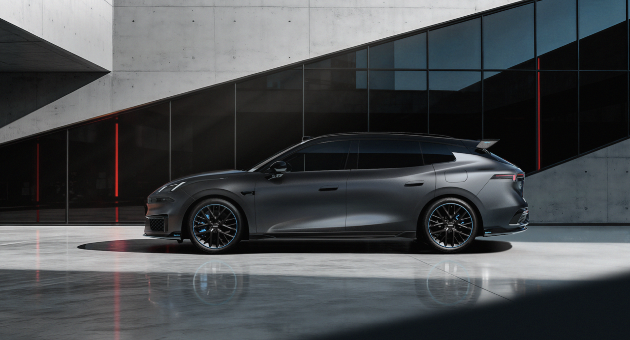 Lynk & Co 07 GT на Парижском автосалоне 2026