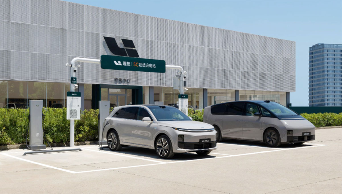 Зарядная станция Li Auto Supercharger