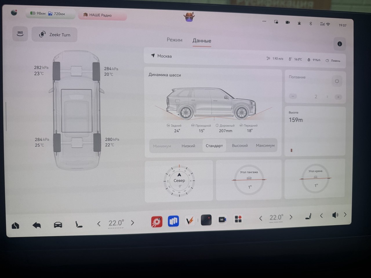 Русификация Zeekr 8X