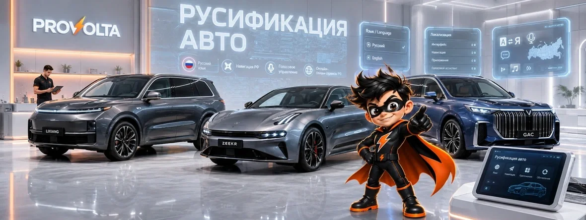PROVOLTA — русификация и сервис автомобилей