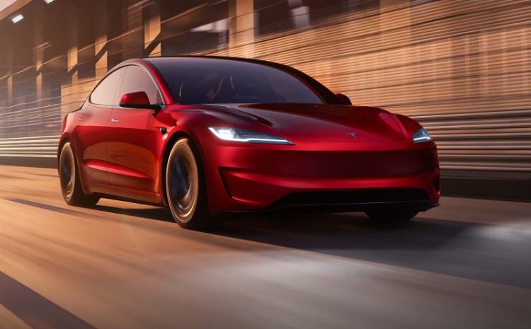  Tesla модель 3 Performance Edition 2024