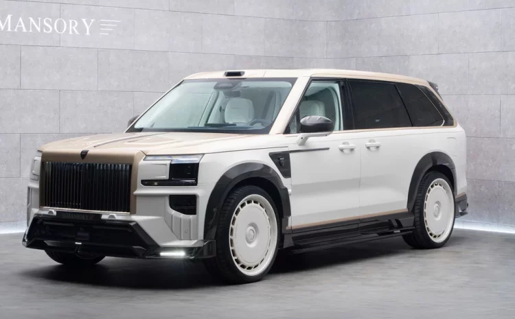  Mansory подготовил к Пекинскому автошоу тюнинг для Zeekr 9X – UKR.NET