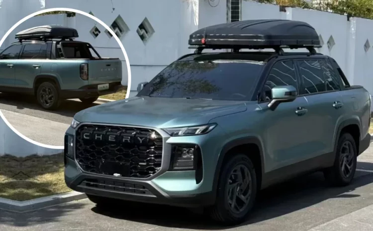  Новый пикап Chery Tiggo V замечен в Китае!