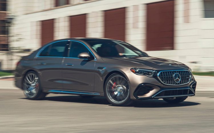  Mercedes-AMG E53: роскошный седан с впечатляющими характеристиками