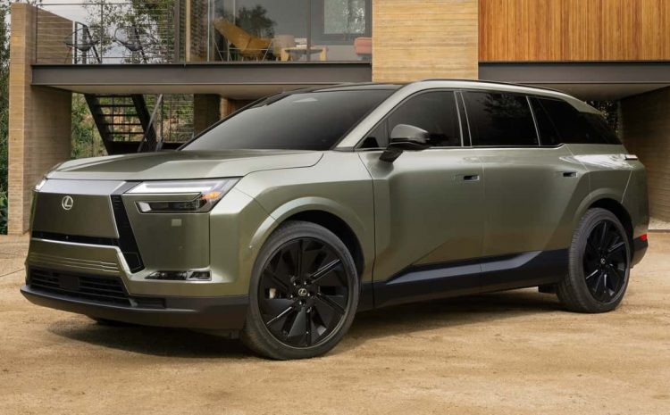  Lexus представил свой первый трёхрядный электрический внедорожник TZ 🚘