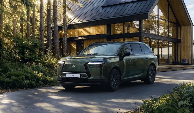  Lexus представил свой новый электрический внедорожник TZ