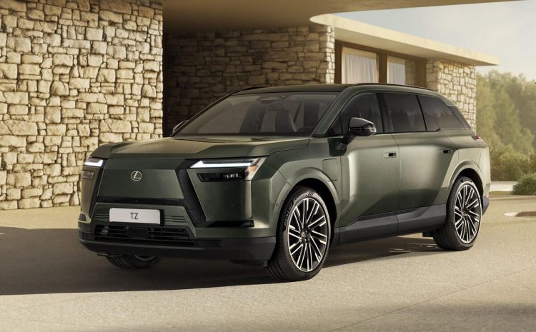  Новый Lexus TZ — шестиместный конкурент Volvo EX90