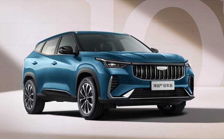  Geely выпустила юбилейную версию кроссовера Cityray