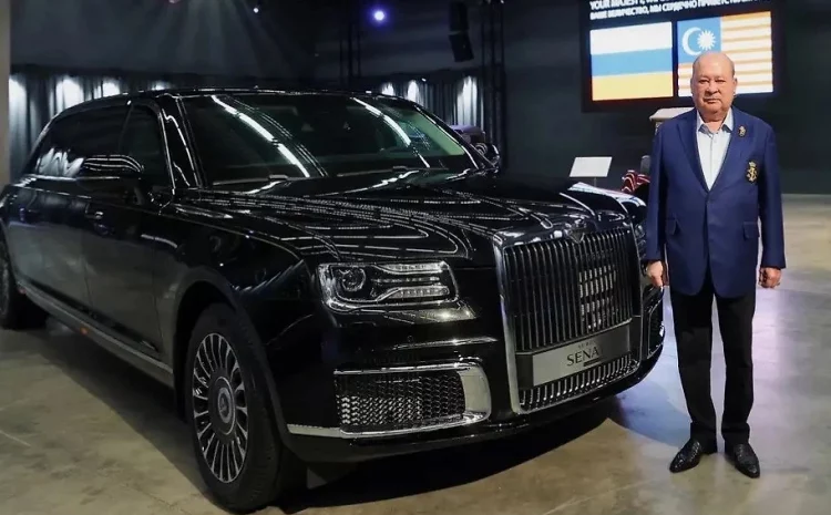  Султан Малайзии привёз из Москвы российский лимузин Aurus Senat