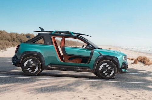  Renault представил концепт пляжного внедорожника