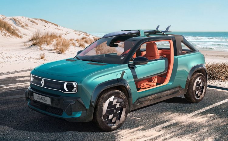  Renault представил концепт пляжного внедорожника JP4x4