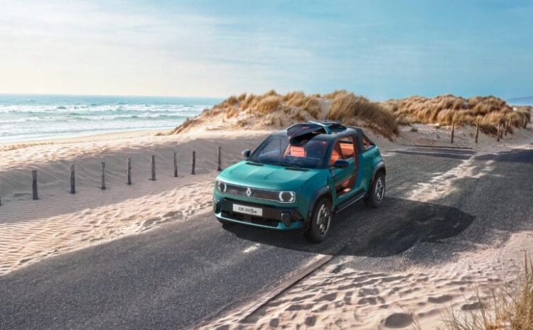  Renault представил пляжный концепт JP4x4