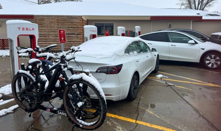  Путешествие на старой Tesla Model 3 через всю страну