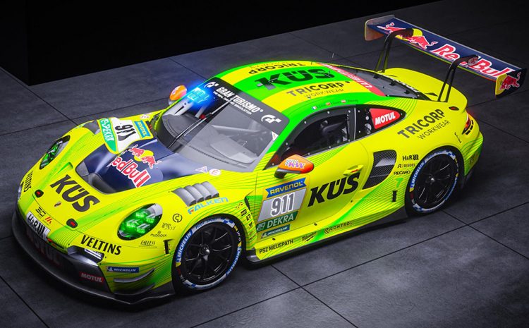  Manthey Racing готовит к Nürburgring 24 Porsche с особой ливреей