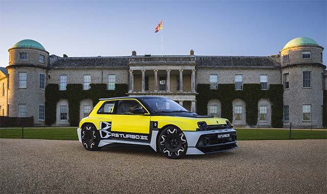  Renault зажигает на Goodwood: электрокары, которые впечатлят