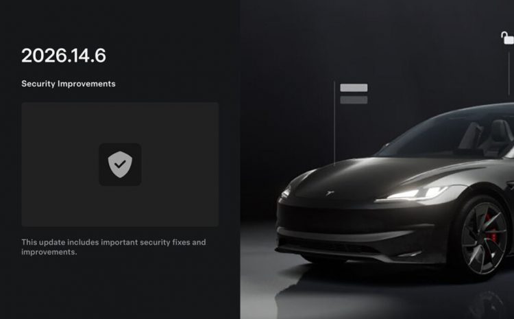  Tesla выпускает обновление ПО 2026.14.6