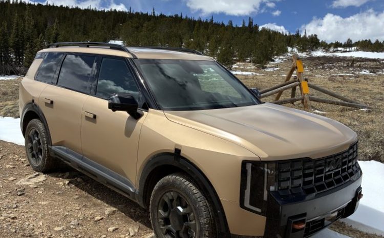  Kia Telluride 2027: брутальный внедорожник готов к покорению бездорожья