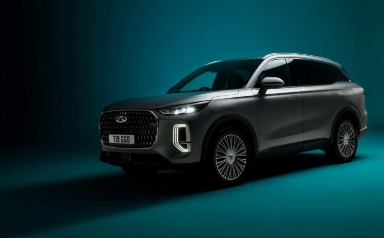  Chery Tiggo 9 станет основой для Ebro S900 — мощного семиместного SUV