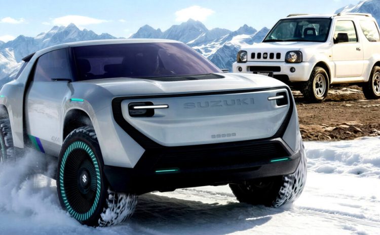  Концепт электрического Suzuki Jimny от дизайнера Ford