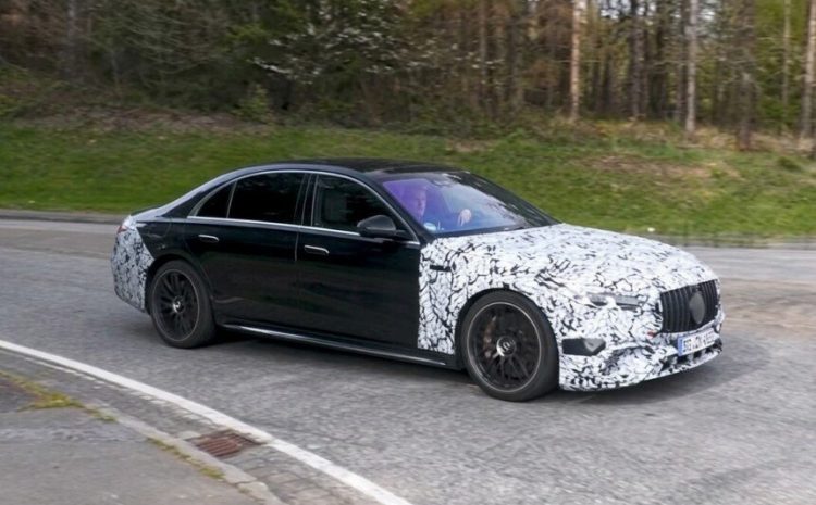  Новый Mercedes-AMG S63 засветился на Нюрбургринге!