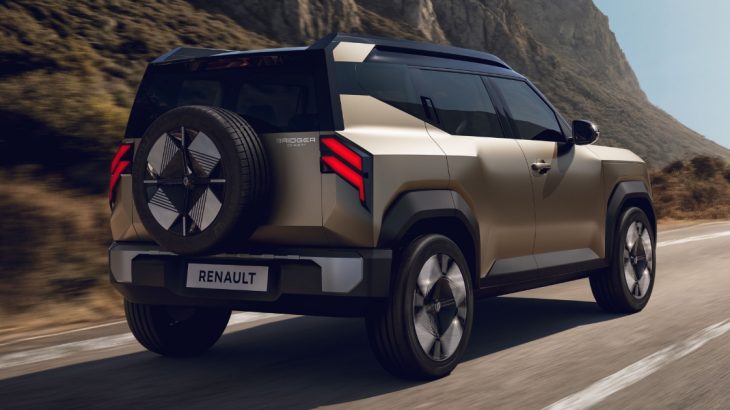  Renault показал концепт маленького SUV, похожего на Defender