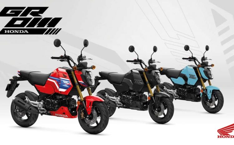  Honda Grom обрела новые цвета