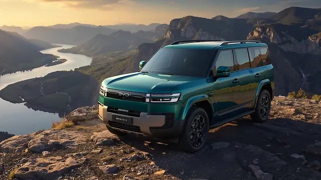  BYD представил большой гибридный SUV Ti7