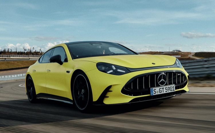  Mercedes-AMG представил электрический GT 4-Door Coupé — монстра среди электрокаров
