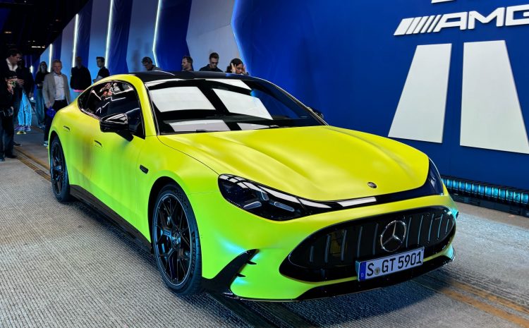  Электрический Mercedes-AMG GT 4-Door Coupe — монстр с 1153 л. с.!
