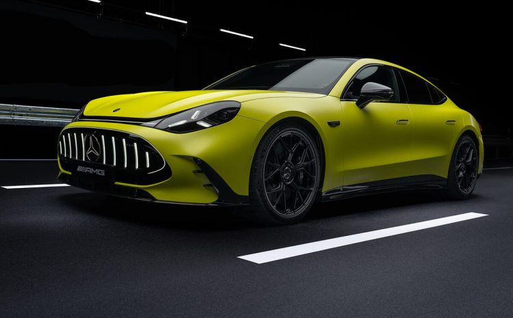  Электрический Mercedes-AMG GT 4-Door Coupé — монстр с 1169 л. с.