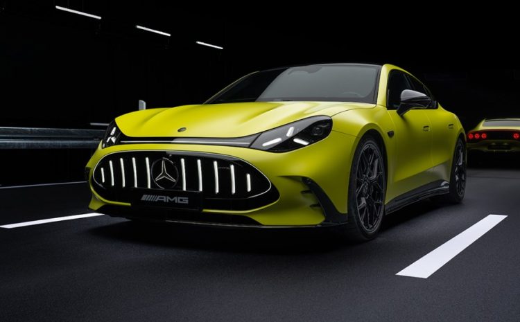  Электрический суперседан Mercedes-AMG GT 4-Door: мощь и скорость