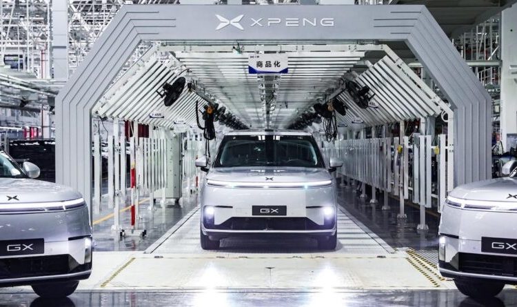  XPENG запускает производство роботакси!
