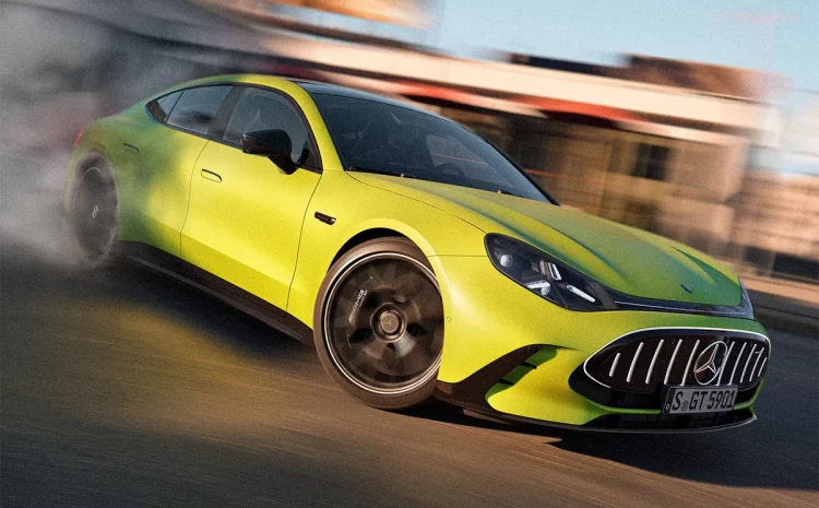  Mercedes-AMG представил электрический GT 4-Door Coupé — зверь на дороге!