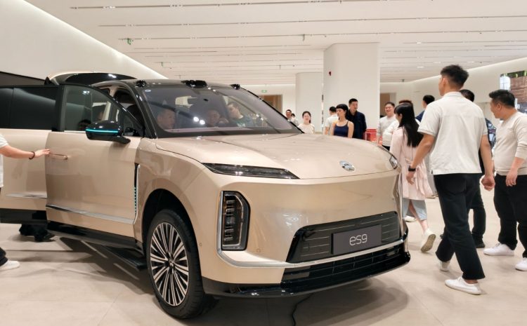  Nio ES9: предзаказы растут, старт продаж ускорили