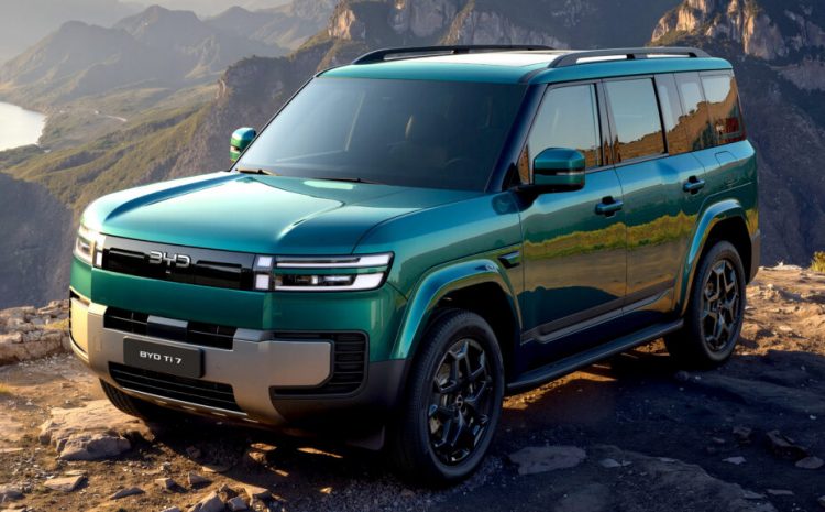  BYD Ti7 идёт на захват Британии