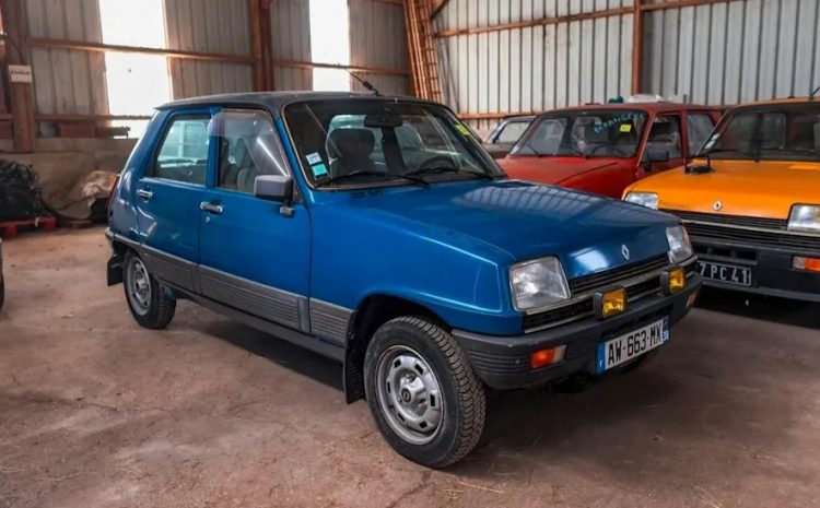  Сокровище для фанатов Renault: 50 Renault 5 на аукционе!