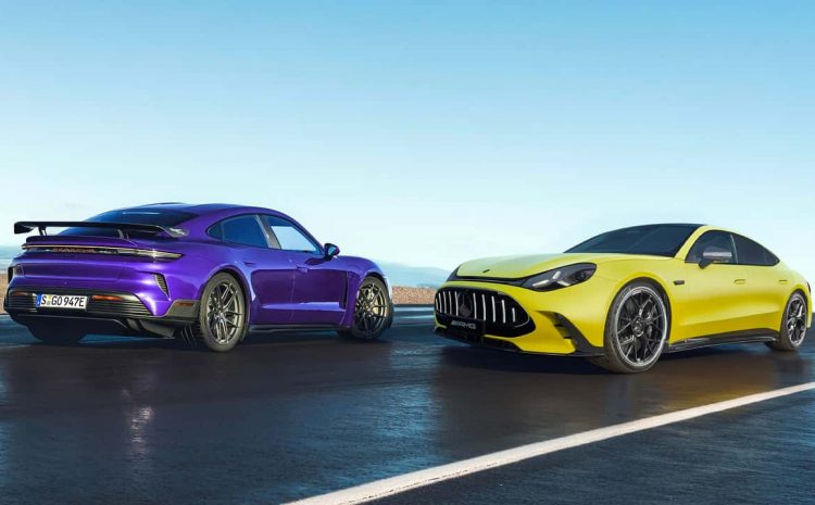  Mercedes-AMG GT против Porsche Taycan: кто круче?