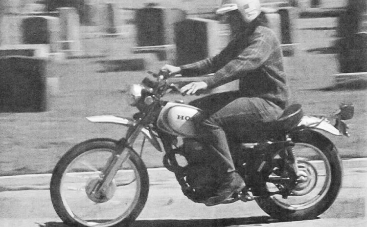  Honda XL250: четырёхтактный бунт 1972 года