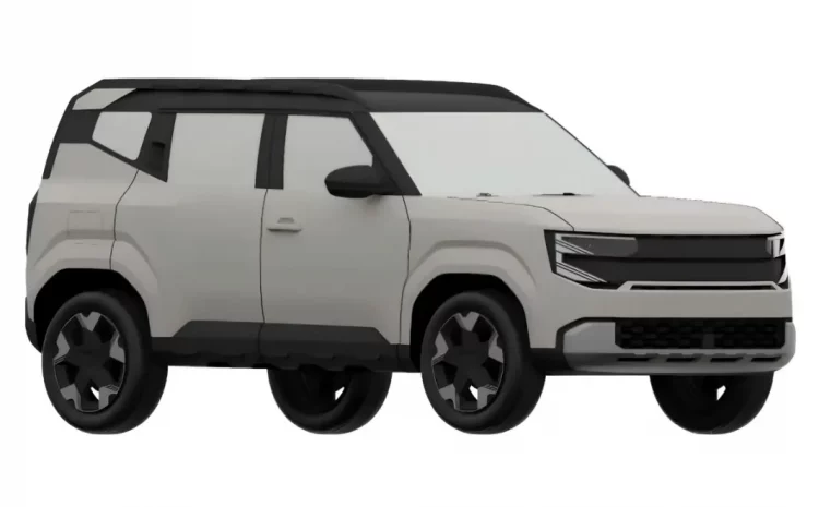  Renault Bridger: новый SUV запатентован в Индии