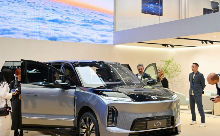 Nio готовится к запуску ES9: уже готово более 6000 машин!