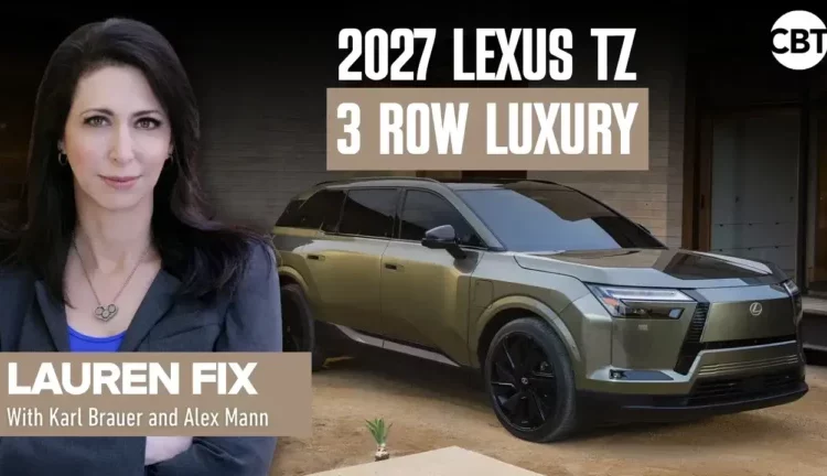  Lexus готовит трёхрядный электро-SUV