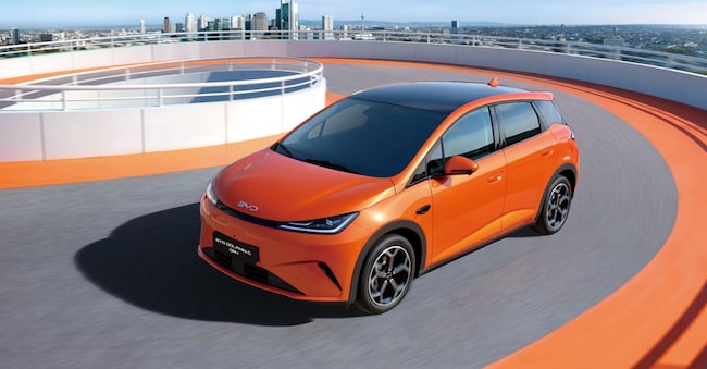  BYD готовит гибридный хэтчбек для Европы