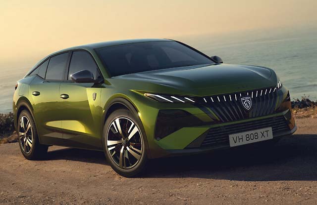  Peugeot открыл приём заказов на электрический E-408 в Великобритании