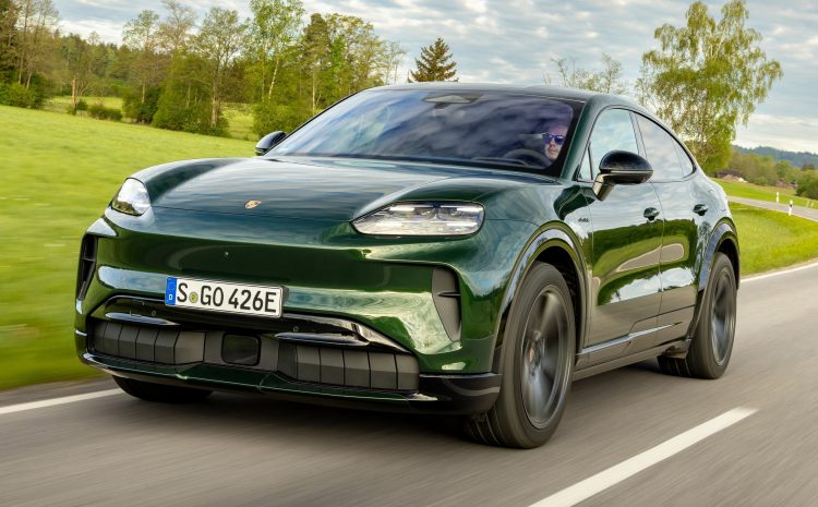  Porsche Cayenne Coupe Electric — монстр среди SUV