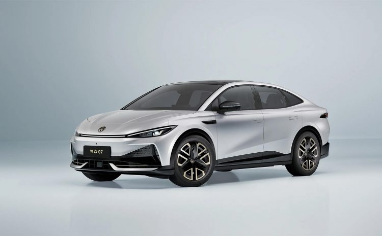  Volkswagen представил в Китае новый электромобиль ID. Unyx 07