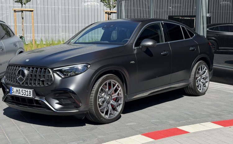  Mercedes-AMG GLC53 Coupe 2027: первый взгляд