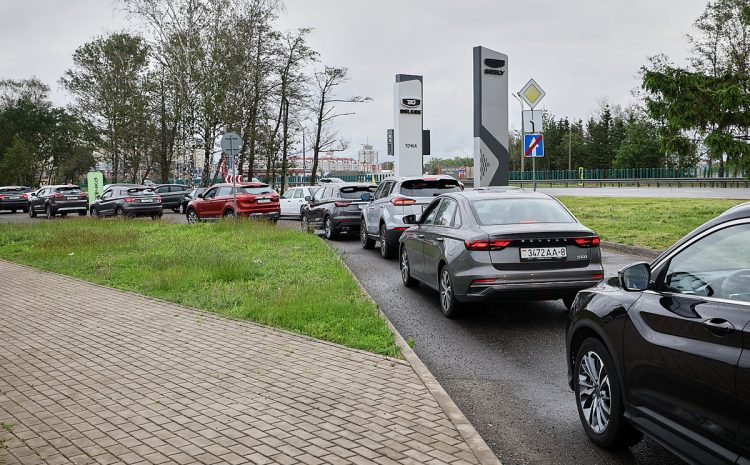  Автопробег Geely и Belgee в Минске